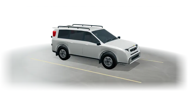 3D model of a Toyota RAV4